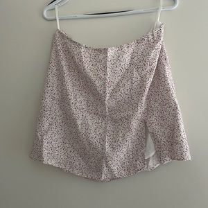 Aritzia Floral Skirt